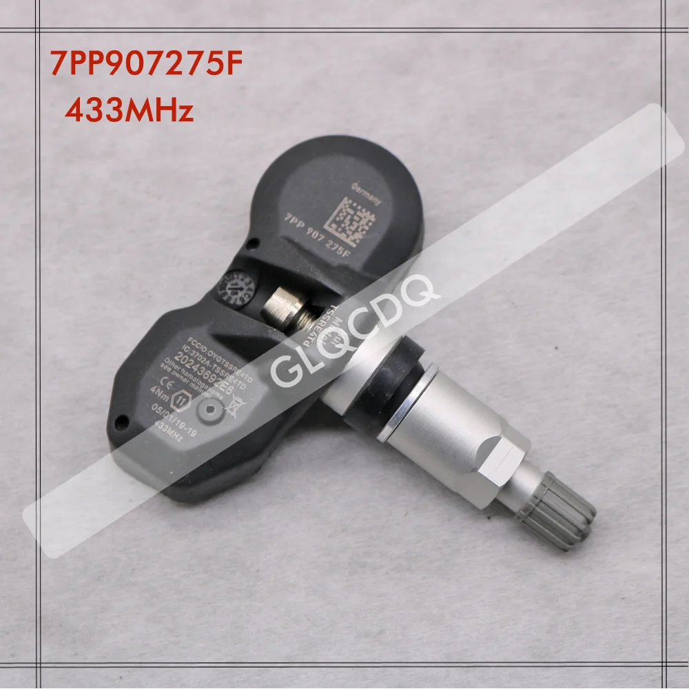 TIRE SENSOR FOR 2006 2007 2008 2009 2010 PORSCHE CAYENNE (9PA) AUDI A4 A6 A8 BENTLEY 433MHz TPMS TIRE PRESSURE SENSOR 7PP907275F