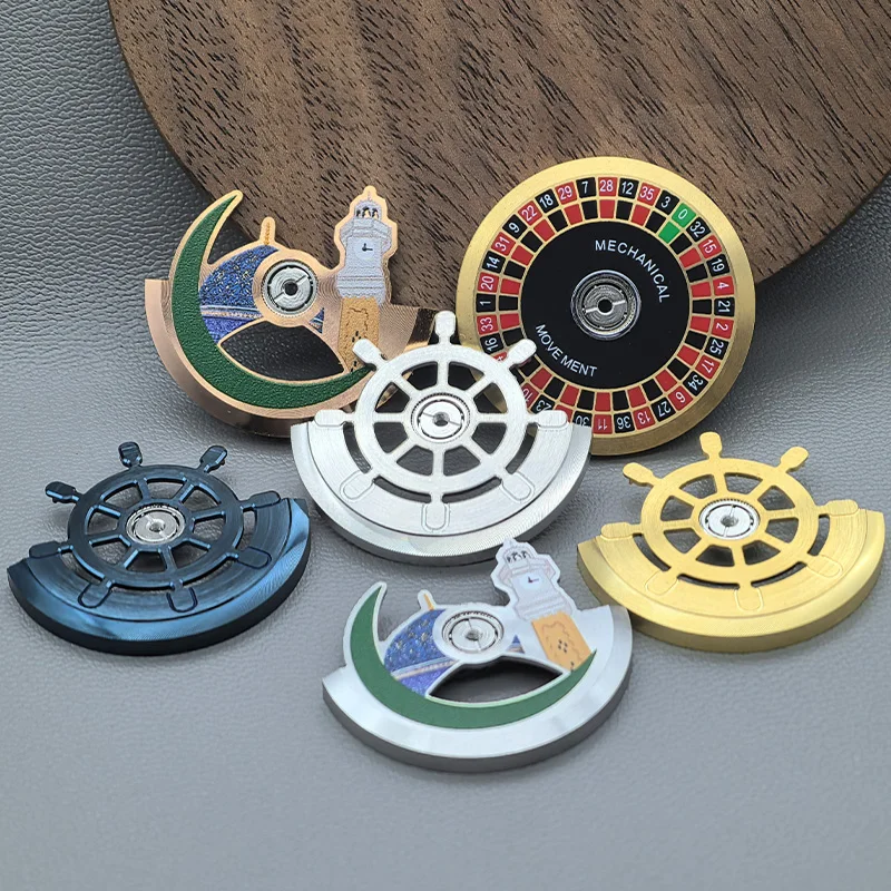 Mod NH35 Movement Automatic Oscilating Weight Hammer Rotor Fits NH34 NH35 NH70 NH38 NH39 4R 6R 7S Movement Automatic Rotor Parts