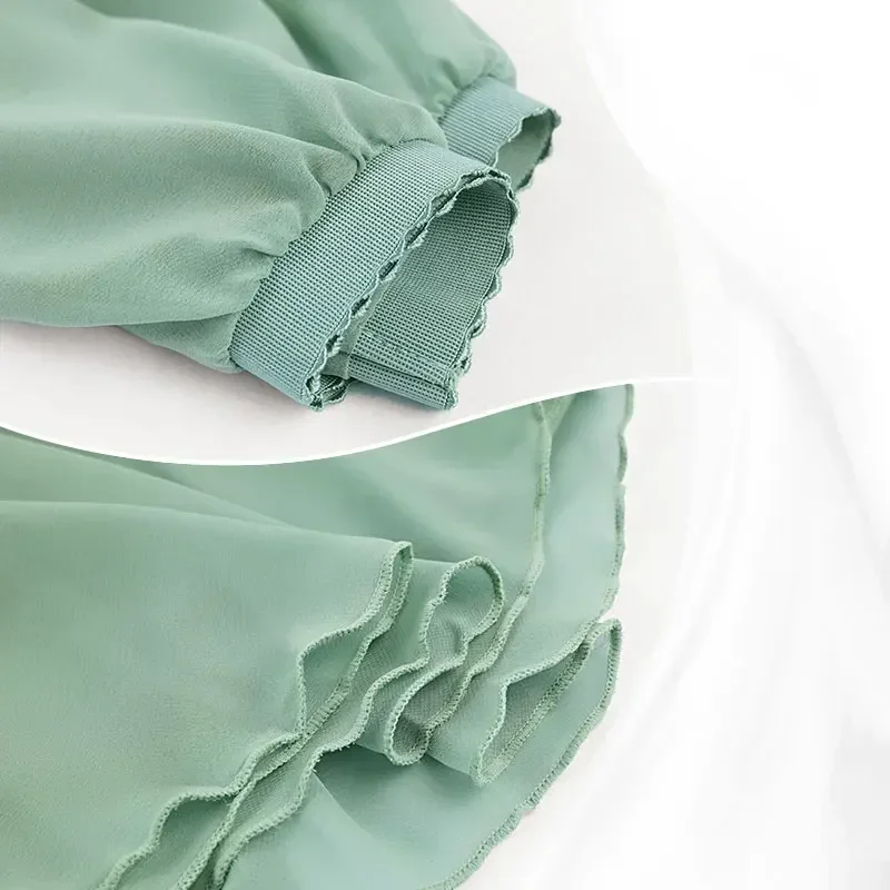 Jupe de Ballet bleu paon pour filles, jupe de danse en mousseline de soie, taille élastique, jupe de gymnastique pour filles, jupe Tutu pour Ballet