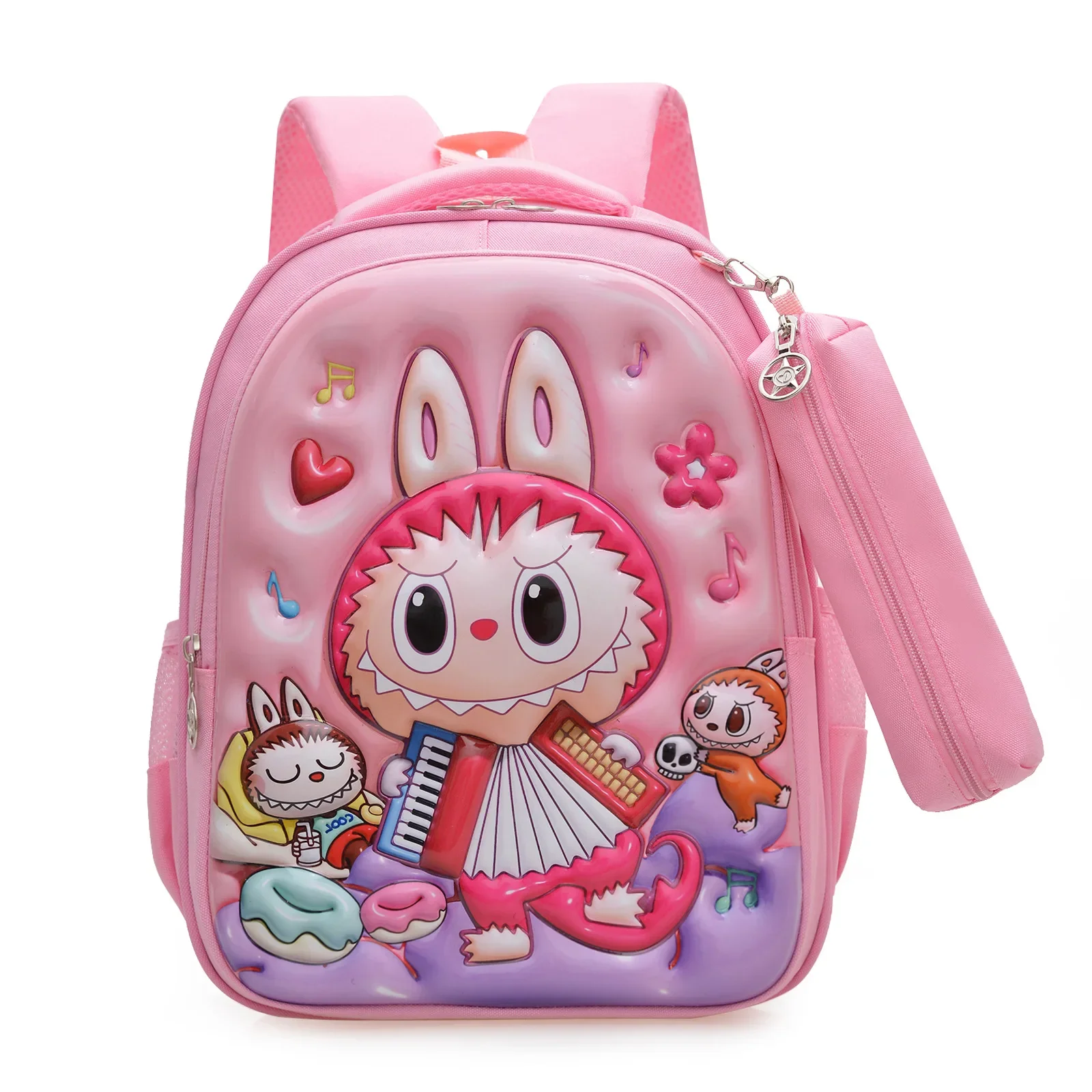 

LABUBU Student Schoolbag boy Backpack LABUBU Large Capacity Kindergarten Backpack Girl Travel storage Bag