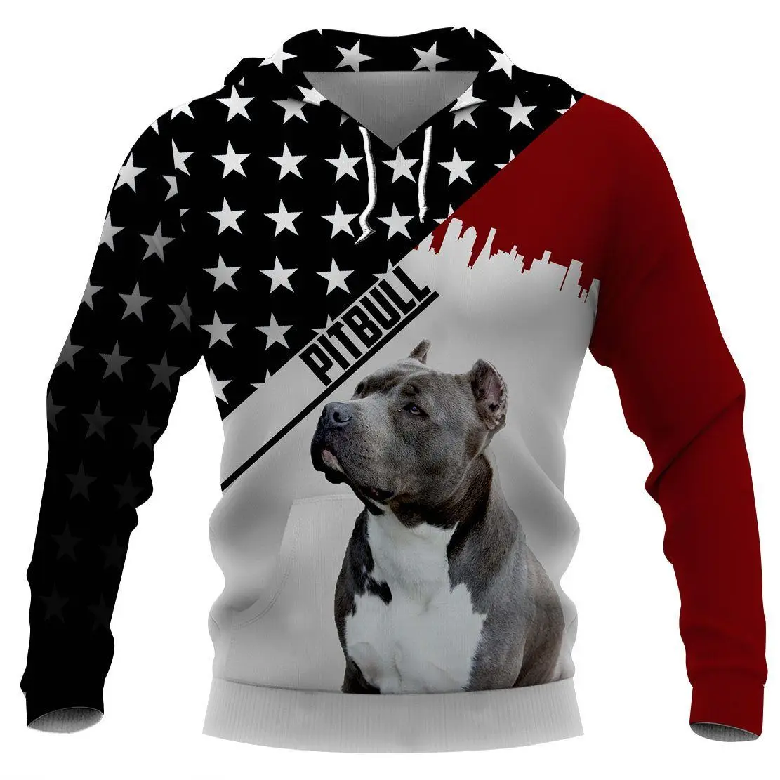 Boxer/Pitbull/Boston Terrier 3d Bedrukte Hoodies Dames Voor Heren Truien Street Trainingspak Liefde Hond Cadeau