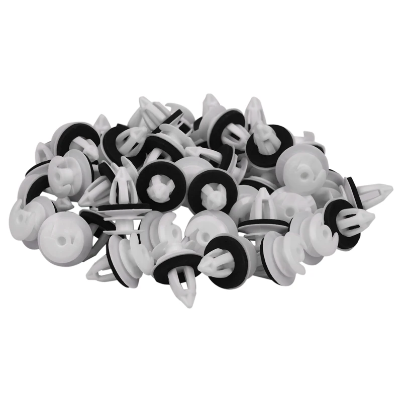 Bmw,e34,e36,e38,e39,e46,x5,m3,m5,z3,50個用のシールリング付きドアパネルクリップ