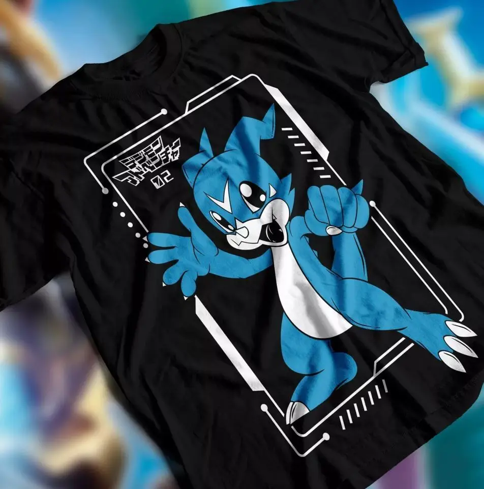 Veemon Shirt Digimon Anime T-Shirt ExVeemon Tshirt Aero Veedramon Examon Tee ALL