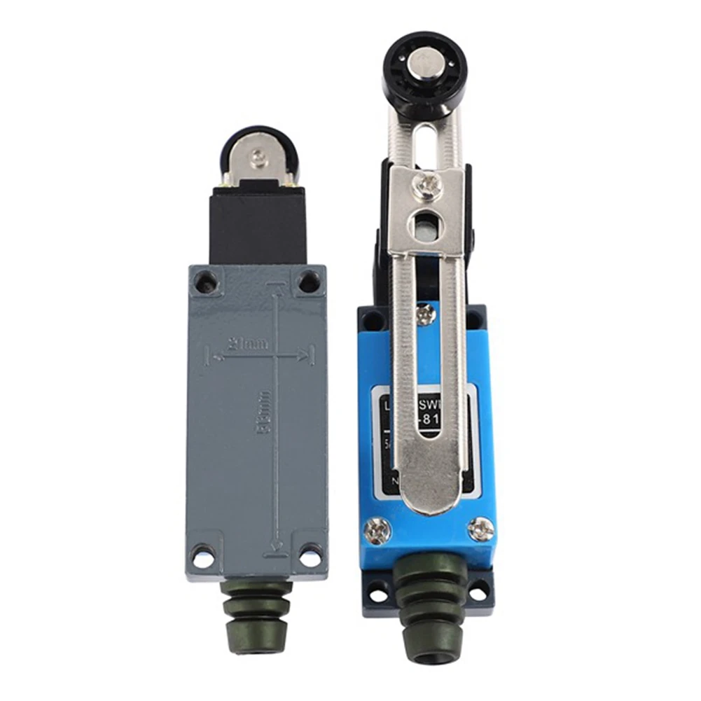 High-end 10Pcs ME-8108 Momentary Roller Arm Type Limit Switch for CNC Mill 5A 250V ME8108 Mini Switch