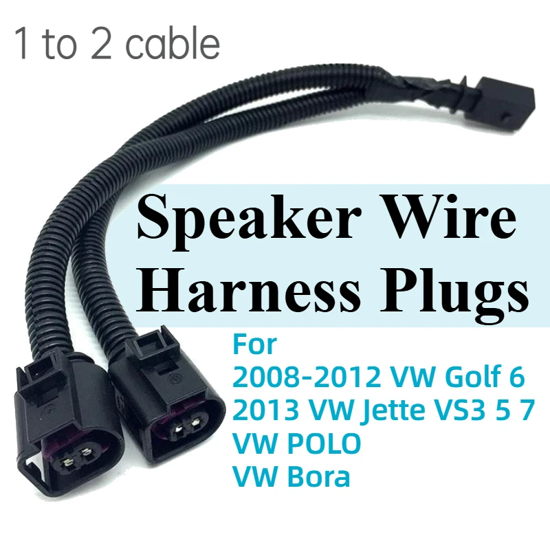 

Horn Harness Plugs for VW Golf 6 Jette VS3 5 7 POLO BoraBrand New Car Parts Repair Speaker Harness Plug