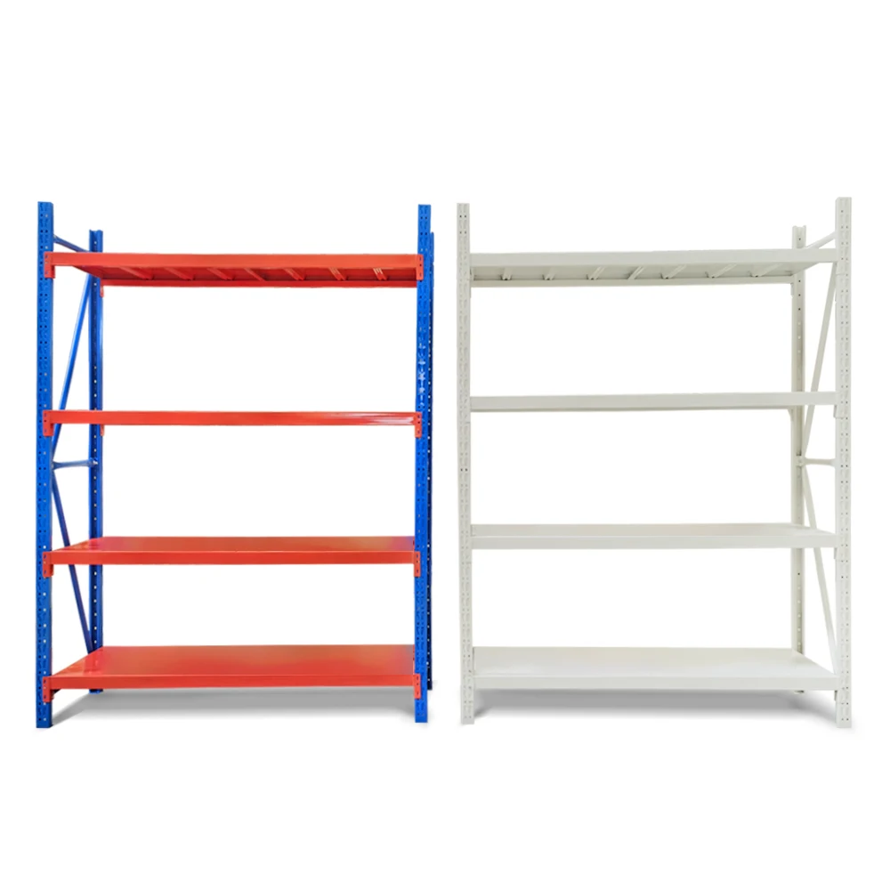 China Industrial Storage Shelf Warehouse Shelving Rack Steel Frame Shelves Racking System Shelf