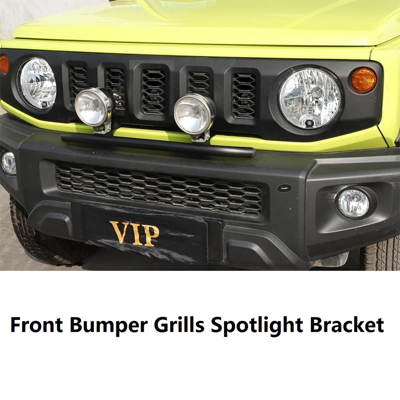 Led Light Bar Mounting Bracket Front Bumper Grills Spotlight Mounting Bracket Holder For Suzuki Jimny 2019 2020