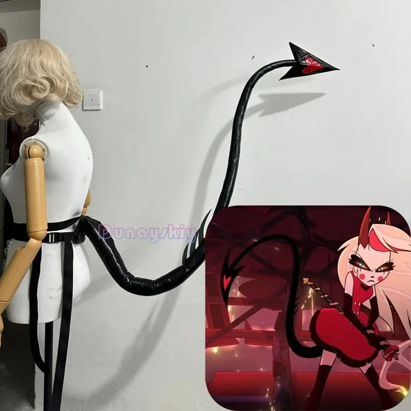 

Hazbin Cosplay Hotel Halloween Charlie Men's Tail Costume Girl Carnival Woman Anime Women's Costumes 2024 Girls Sexy Kids Adult