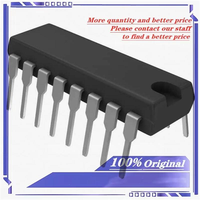 1PCS MCP3008-I/P MCP3008 MCP3008-I IC ADC 10BIT SAR 16DIP New Original Spot Stock