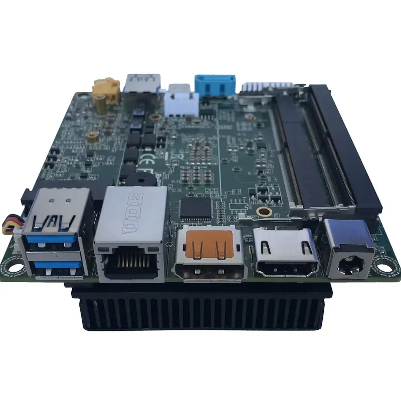 BOLRZO Main board manufacturer I219 1000m LAN NUC 100mm * 100mm main board with 2 * DDR4 64GB mini DP supports M.2 WIFI