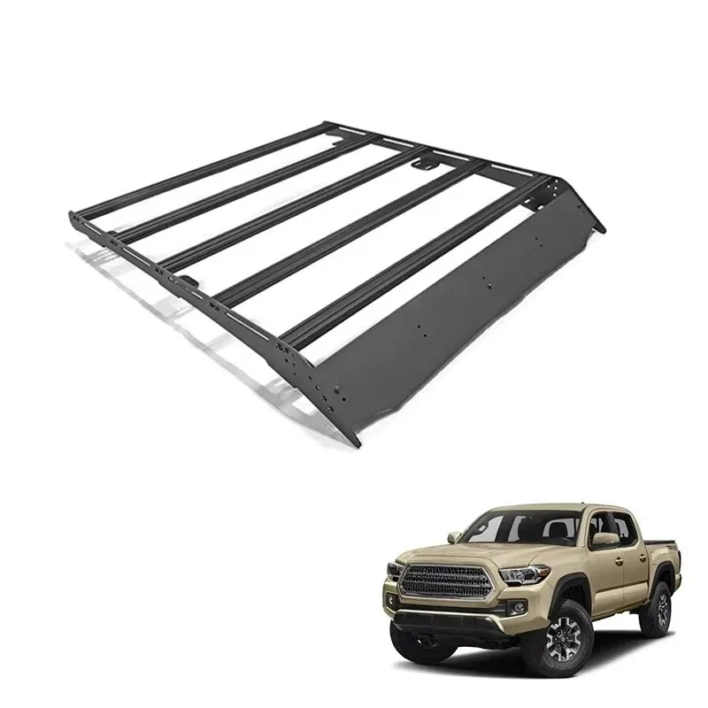 

4x4 Off Road Aluminum Roof Rack Top Bracket, 2005-2023 Universal Fit