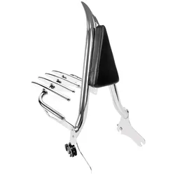 Passenger Rear Backrest Sissy BarFor Harley Touring Road King Street Glide 1998-2008 07 06 05 04 03 02 01 Sissybar Back rest