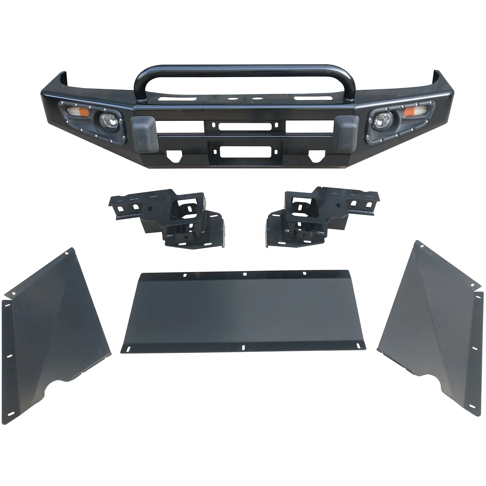 4x4 Accessories  snorkel Front rear Steel Car Bumper  body kit full set for Land Cruiser 100