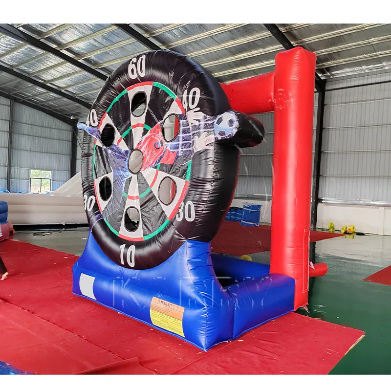 Hot Selling Outdoor Inflatable Kicking Target Game Inflatable Football Dart for Kids and Adults Inflatable Sport Games