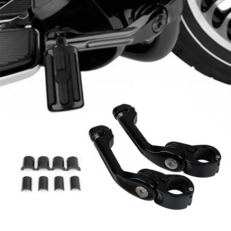 

1.25" Highway Foot Pegs Pedals for Harley Touring Road King Road Glide Street Glide Softail Sportster
