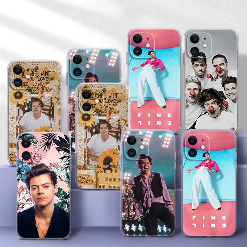 S-singer H-Harry Styles 1D Soft Case for LG G3S G8 G8X K10 Pro K10A K11 Plus K22 K30 K40 K40S K41S K50 K50S K51 K51S K52 K62 K42