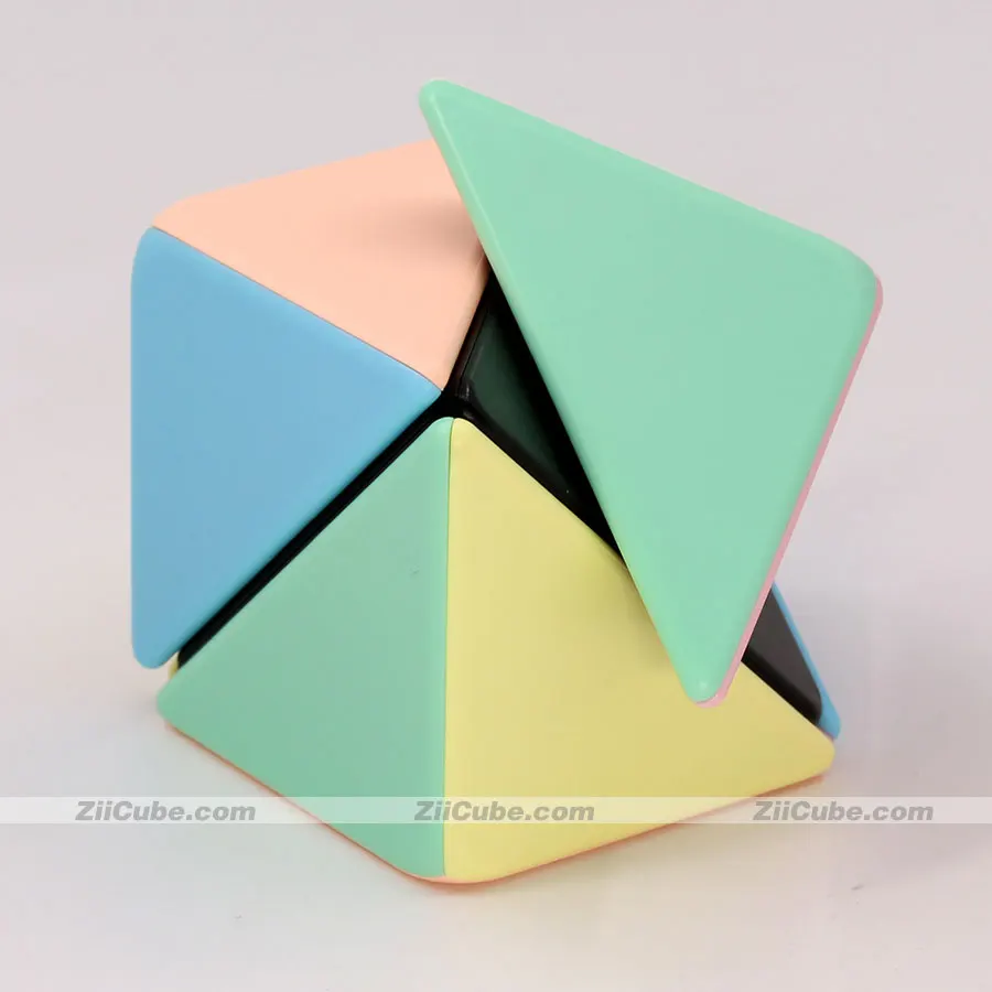 Moyu Skewb Cubo de unicornio para niños, giro de esquina, Dino 1x1, especial, fácil aprendizaje, profesional, educativo, colorido, mágico