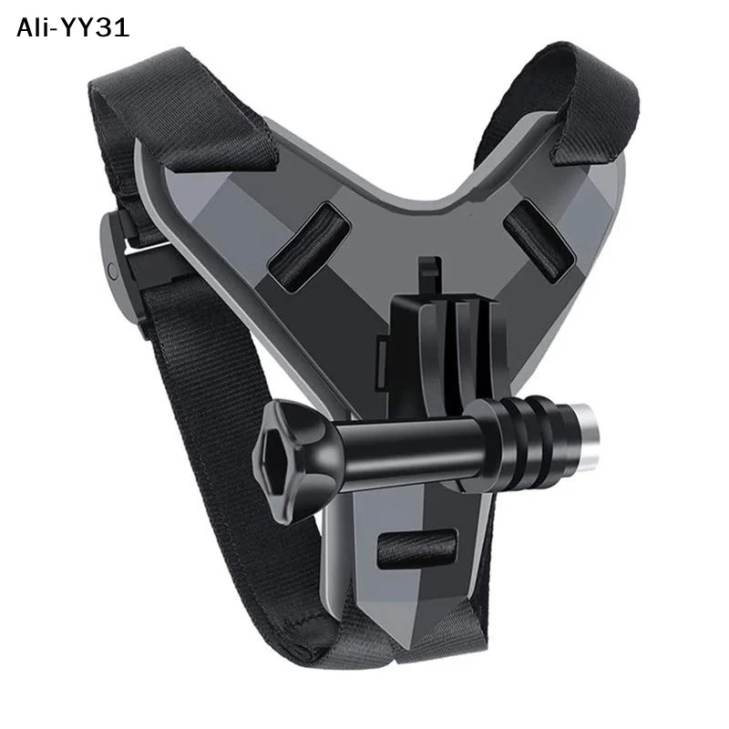 【YW】Motorcycle Helmet Chin Strap Mount Phone Clip Holder Bracket For Action And Sports Camera Accessories