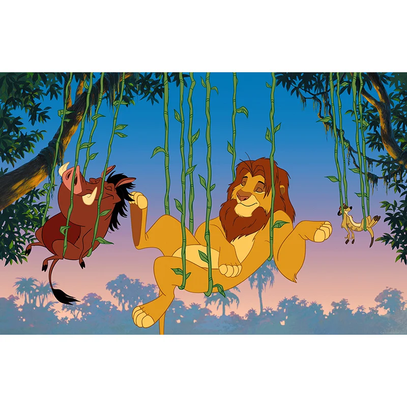 Disney  Background Boy 'S kids Birthday Party Decoration Forest Photography Studio Digital Photo Backdrop