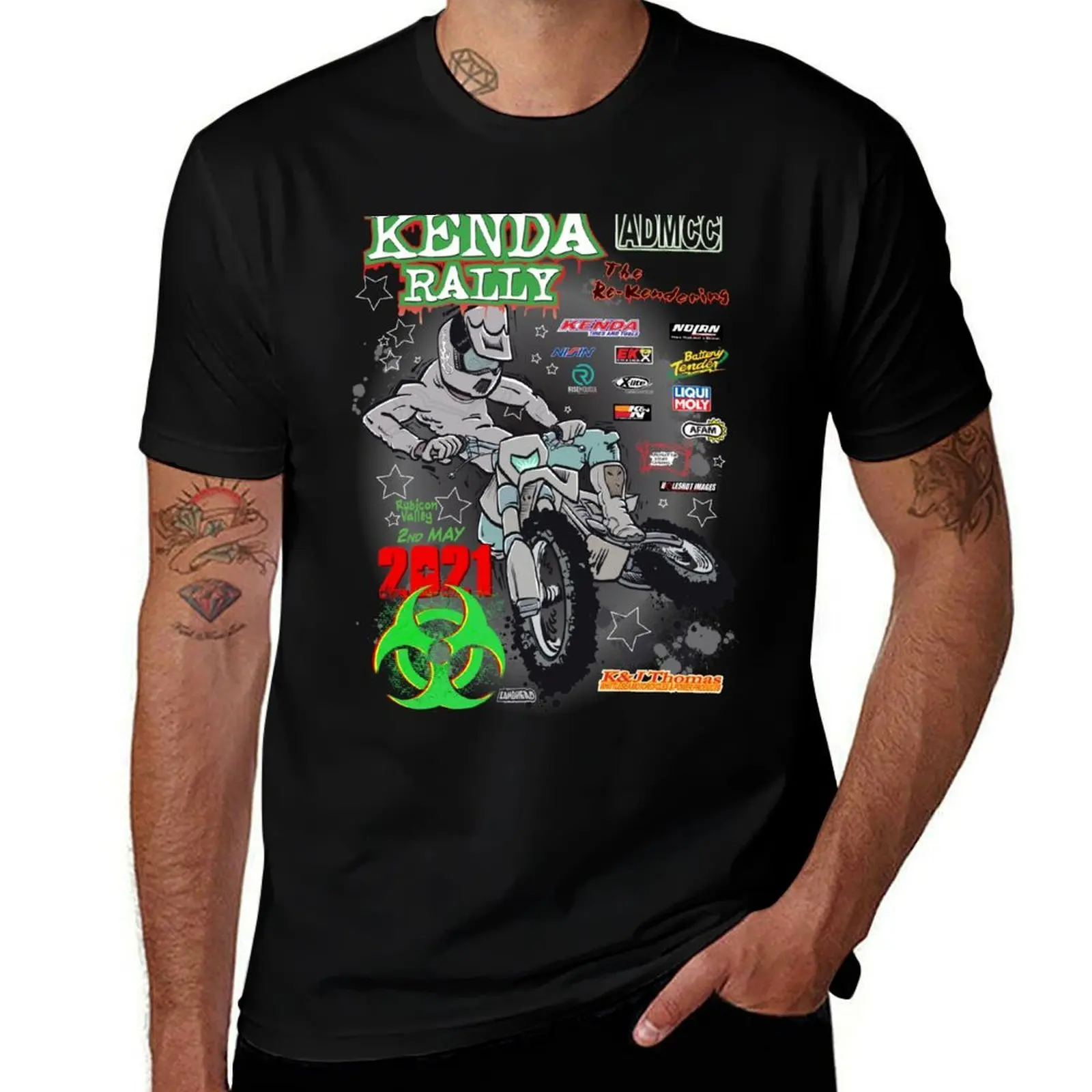 

Kenda Rally 2021 T-Shirt Plus Size Loose Short Sleeve Top