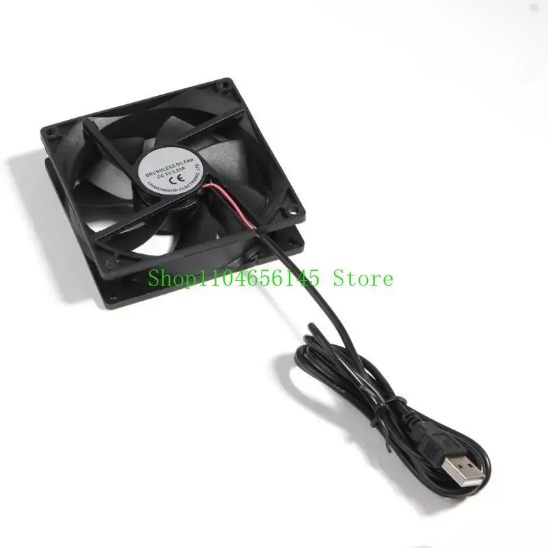 

5ASD 1PC 90 мм DC5V вентилятор 9025 USB Ball Ball Bless Louse Louse Cooling Fan PC Ноутбук компьютер