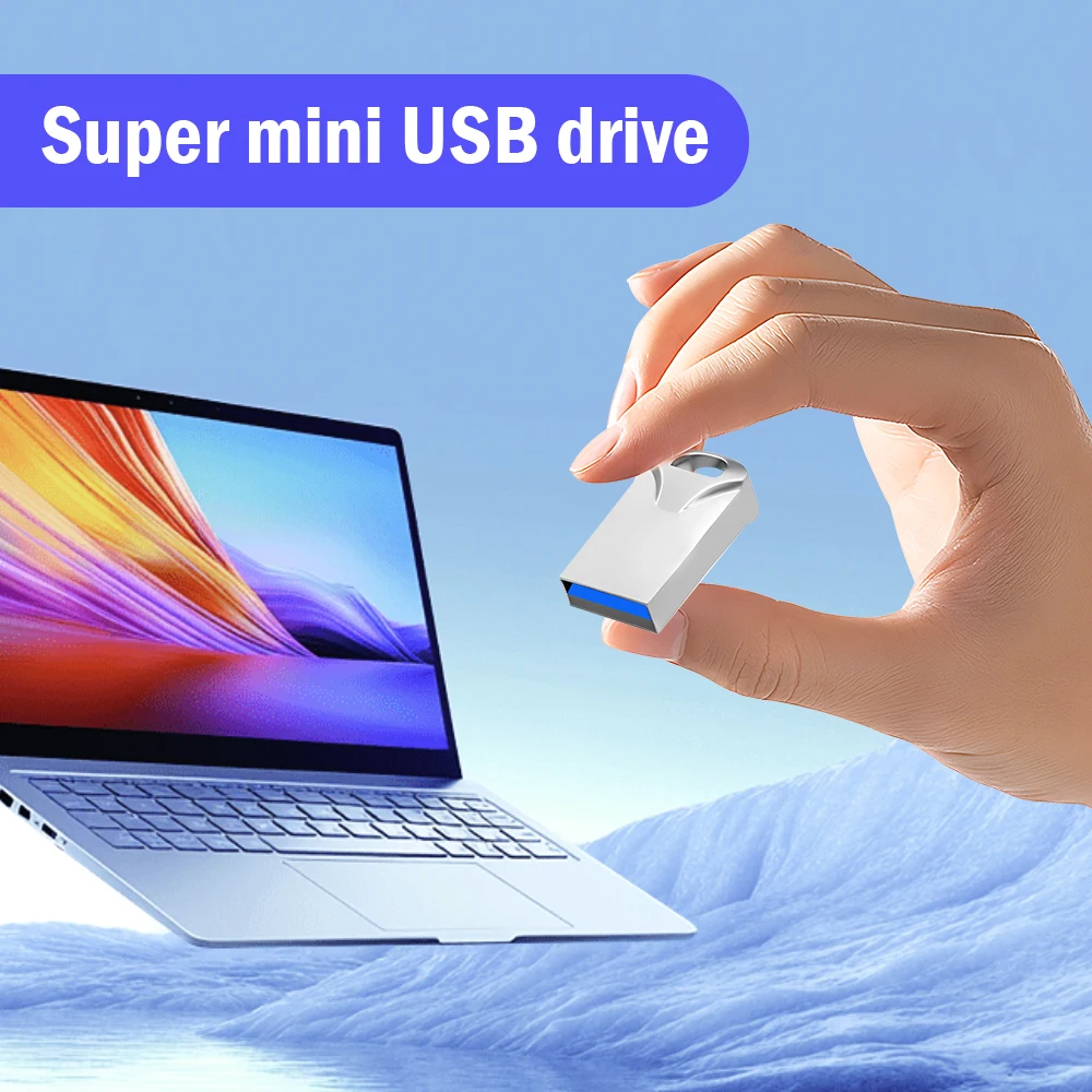 20 ชิ้นกันน้ํา Super Mini usb แฟลชไดรฟ์ไดรฟ์ปากกาไดรฟ์ 8 กิกะไบต์ 32 กิกะไบต์ usb 3.0 แฟลช Usb stick pendrive 64 กิกะไบต์สําหรับ cle usb 128 gb