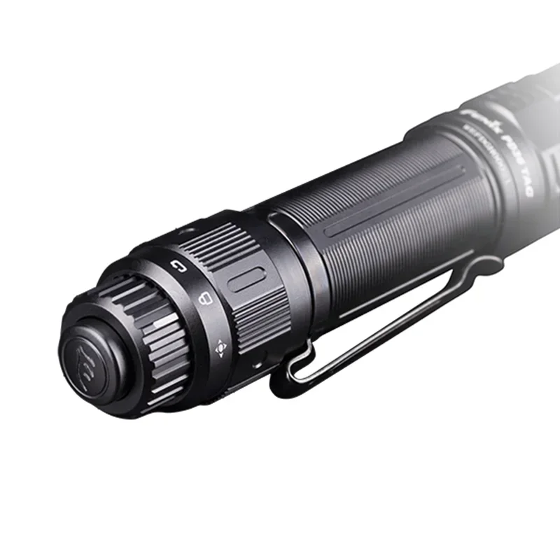 Fenix PD36 TAC Focuses Tactical Flashlight 3000Lumens Dual-Switch Type-c Rechargeable Light With 5000mAh Battery