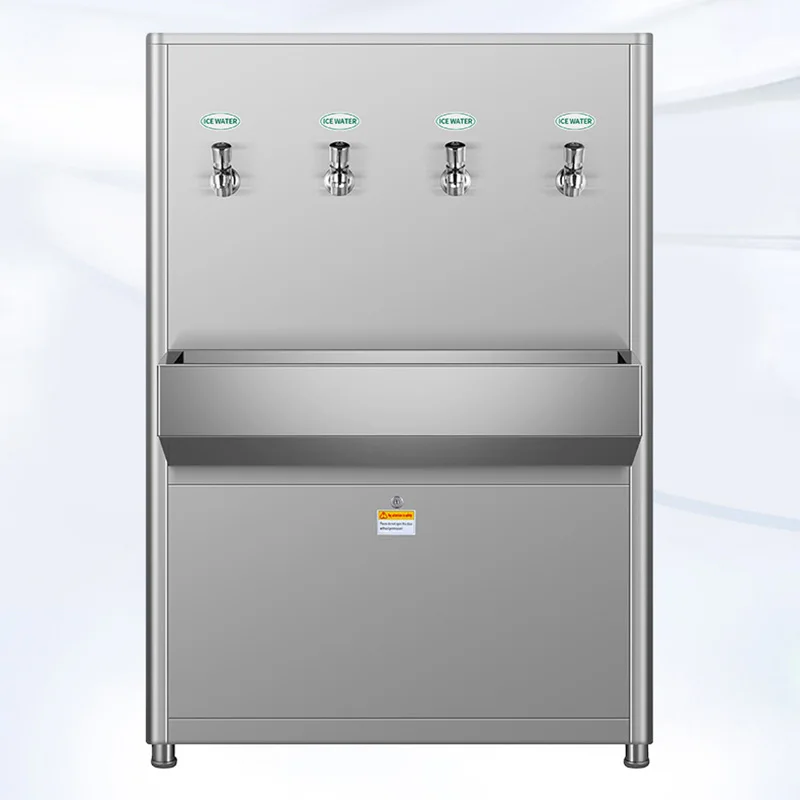 Stainless Steel RO Reverse Osmosis Water Purifier with 5-Stage Filtration, Floor-Standing Water Dispenser (Customized)