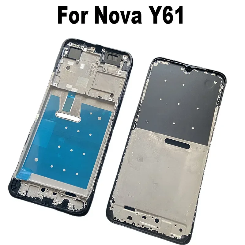 Для Huawei Nova Y61 средняя рамка Передняя рамка Задний ЖК-корпус держатель задняя пластина шасси