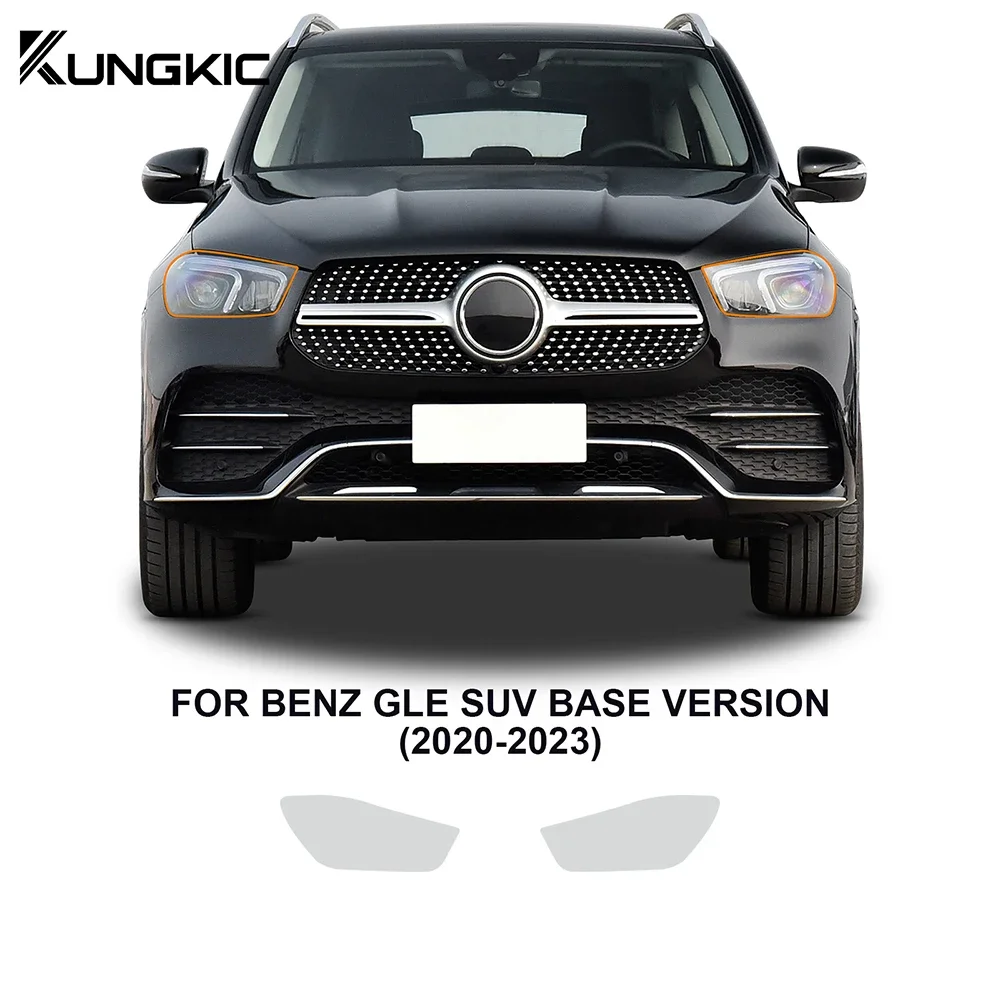 

For Mercedes Benz GLE W167 2020 2021 2022 2023 2024 Luxury Clear Bra TPU Paint Protection Film for Headlights