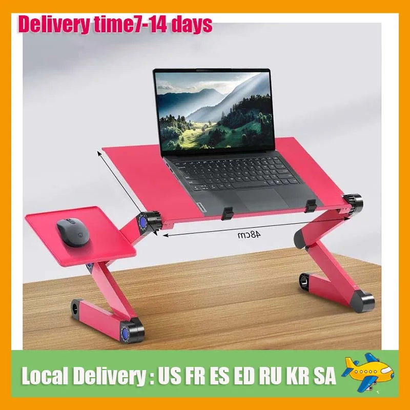 Laptop Stand New Folding Portable Notebook Multifunctional Computer Table Lapdesk for Sofa TV Bed PC Desk Stand Adjustable