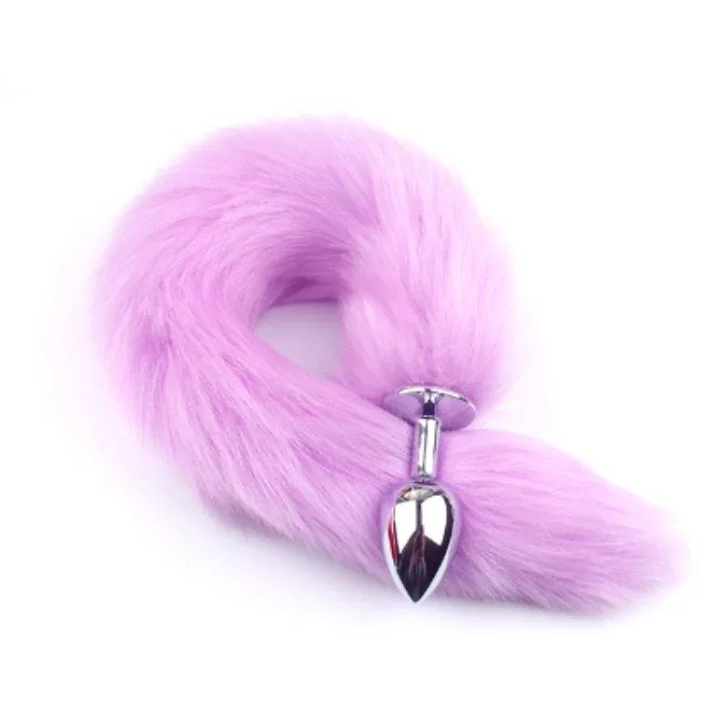 Sexy Fox Anal Plug Tail Anal Toys For Women Adult Sex Product Men Butt Plug Stainles Steel Anal Plug Cosplay Sex Toys For Couple