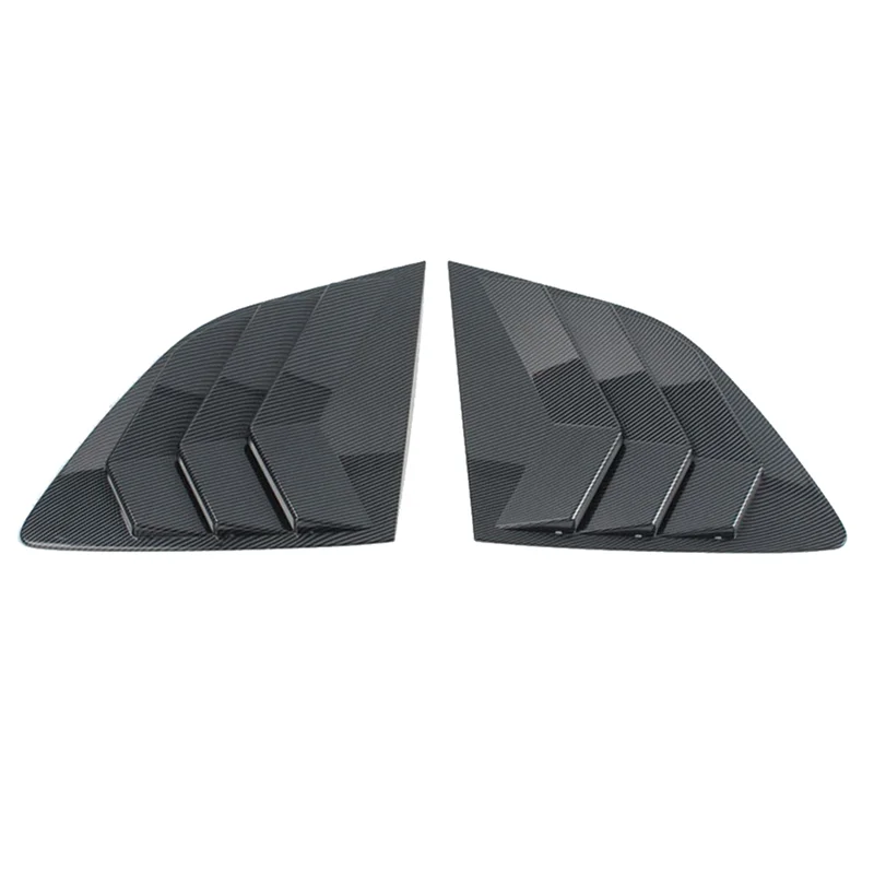 For Honda CRV 2023 Side Window Louvers Window Scoop Cover Trim Accessories (Carbon)