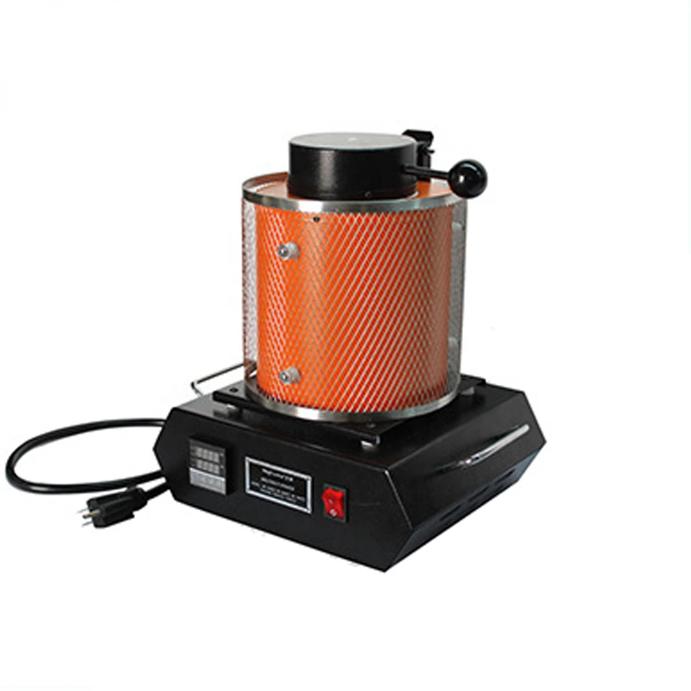 

Hot Sale Fast Heating Casting Jewelry 1kg Gold Silver Mini Melting Machine Furnace