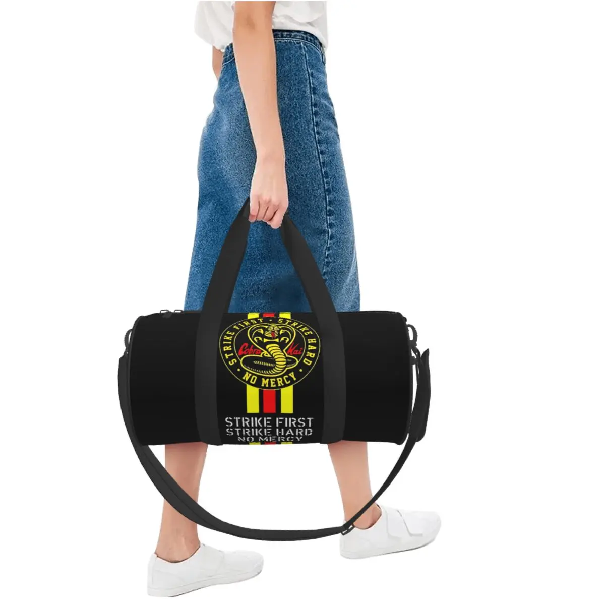 Cobras-Oxford Taekwondo Kais Bolsa de Viagem para Homens e Mulheres, Sacos Esportivos de Grande Capacidade, Custom Gym Bag, Natação Novidade Fitness Bag