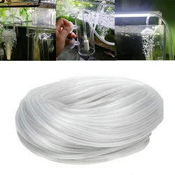 4-6mm Soft Silicone Oxygen Pump Hose For Air Bubble Stone Professional Aquarium FishTank Pond Pump Flexible Silicone Tube