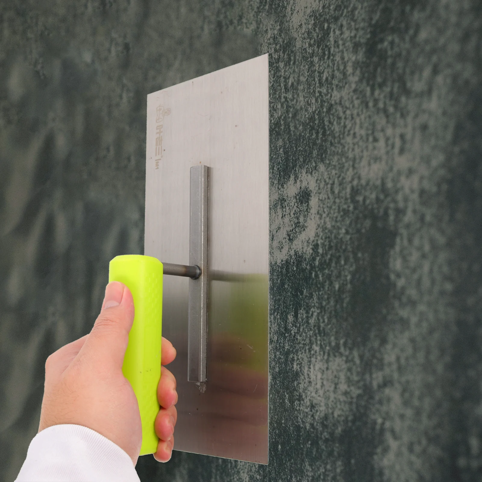 مجرفة جص من الفولاذ المقاوم للصدأ، مجرفة نهائية ممتازة لإصلاح حمام السباحة المسطح والخرسانة والأسمنتية، مقاومة للخدش، سهلة الاستخدام #1