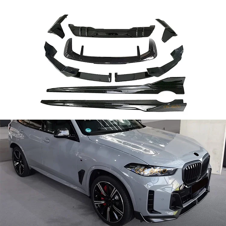 

New design Gloss Black Aero kit M performance Auto Body Kits Accessories for BMW X5 G05 LCI tech M Sport 2023 2024+