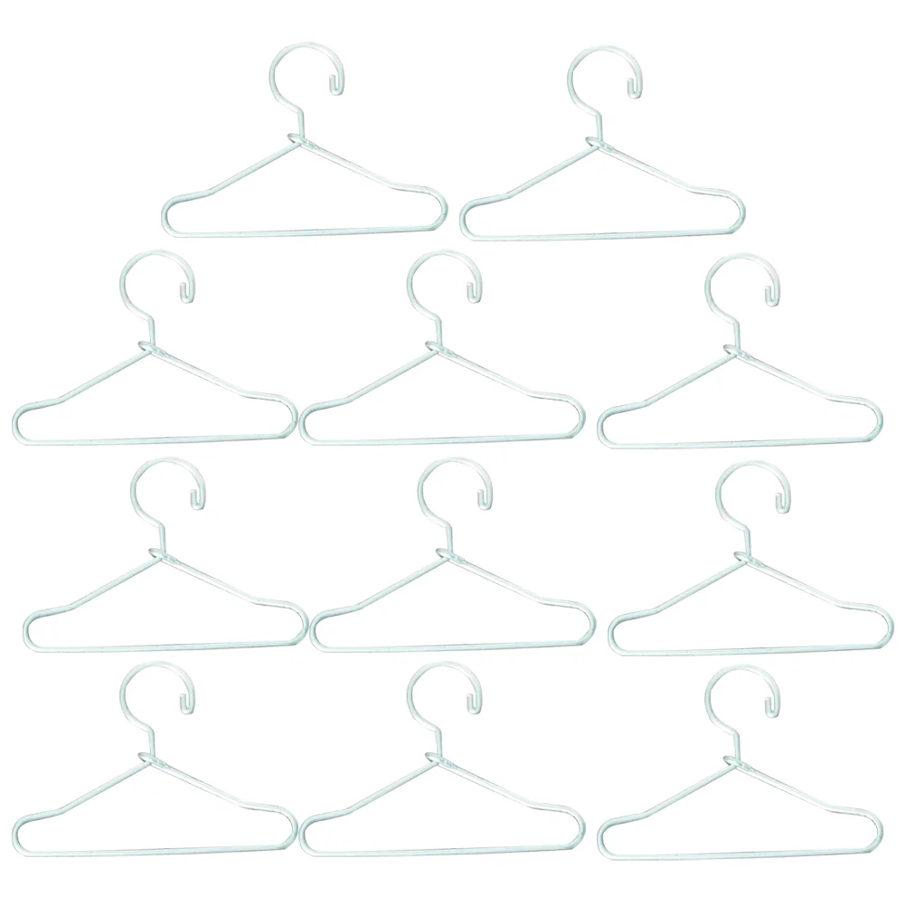 

20 Pcs Dollhouse Hanger Small Clothes Rack Hangers Coat Dress Mini Supplies Clothing Delicate