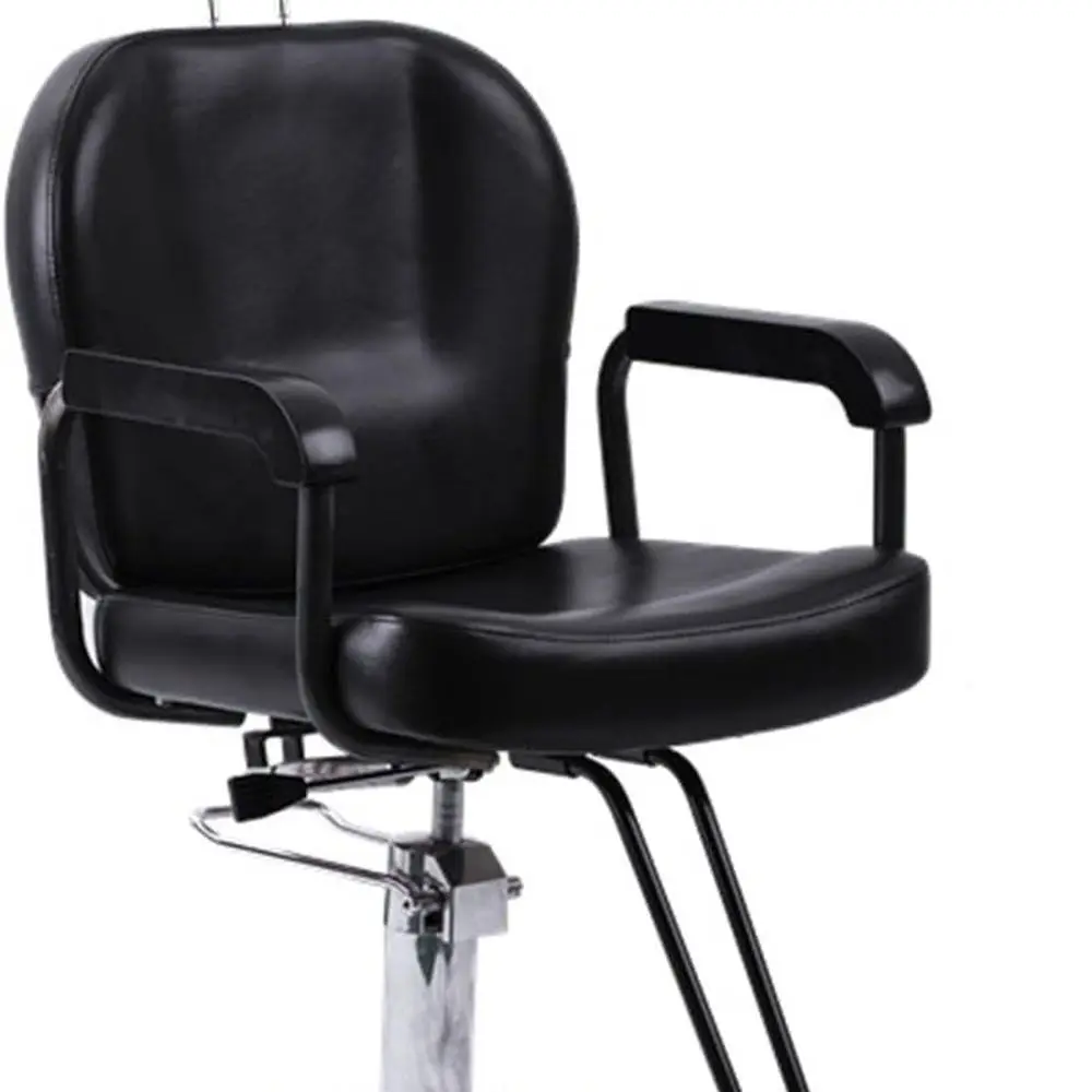 

Классическое черное парикмахерское кресло с винтажным шампунем для укладки