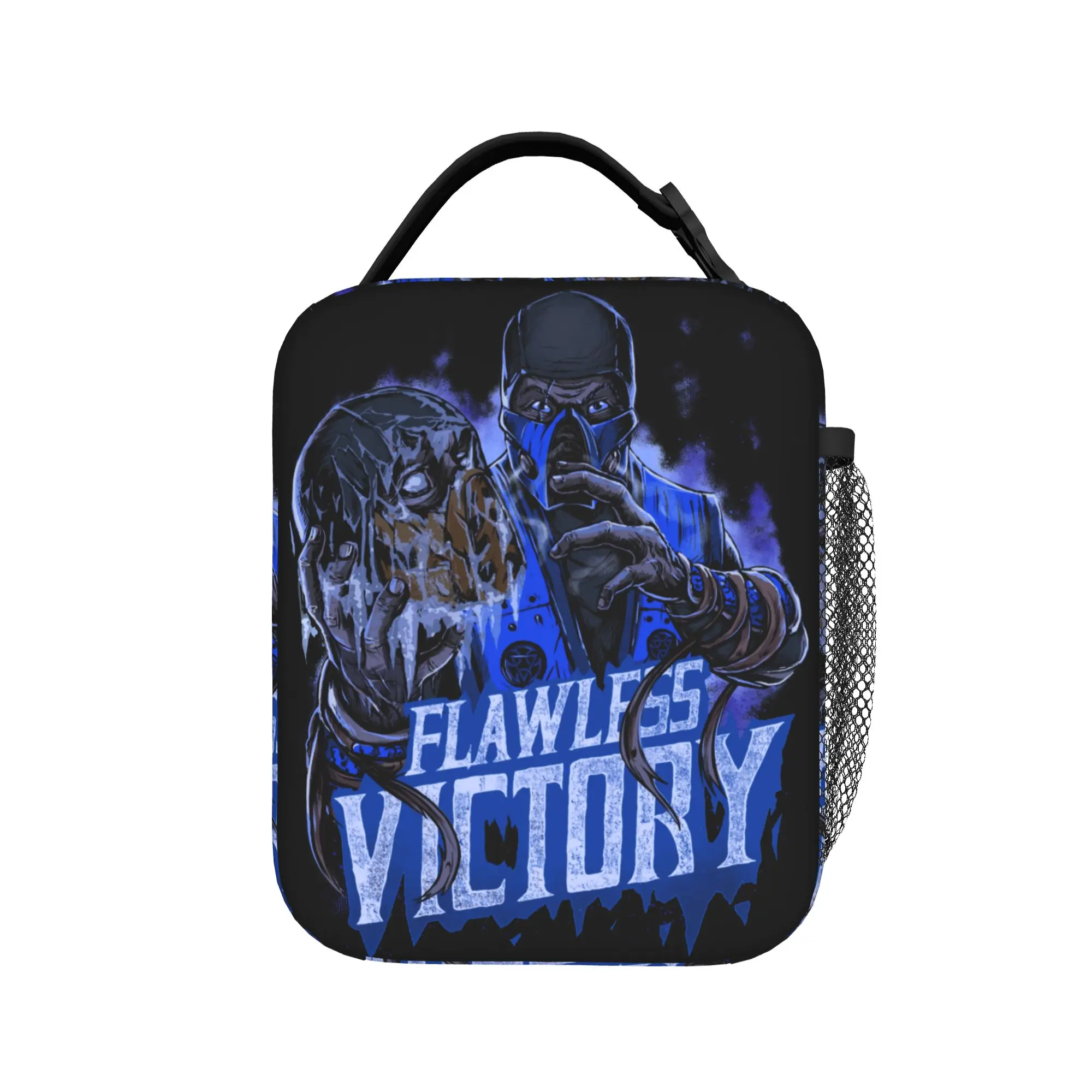 Bolsas térmicas para el almuerzo Sub Zero, contenedor térmico para el almuerzo, bolsa de almuerzo Mortal Kombat Mk11, bolsas para almacenamiento de alimentos, trabajo, viajes