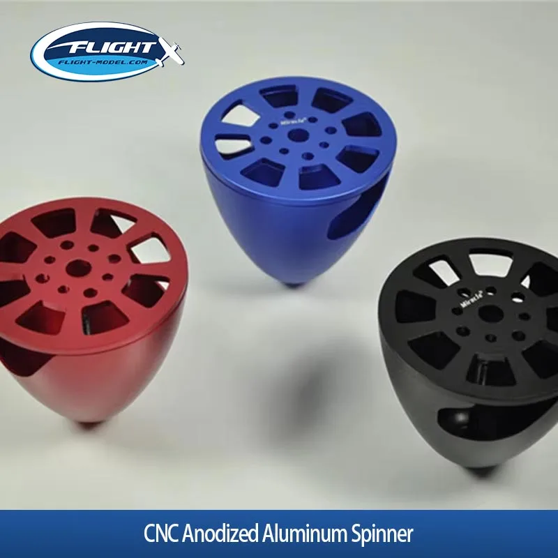 3 Inch 76mm CNC Anodized Aluminum Spinner For RC Gas Airplane Fit DLE DLA EME MLD MVVS 3W DA Gas Engine Parts