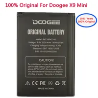 2023 Years Orginal Battery For DOOGEE X9 Mini X9Mini BAT16542100 2000mAh Smart Phone Replacement Battery In Stock