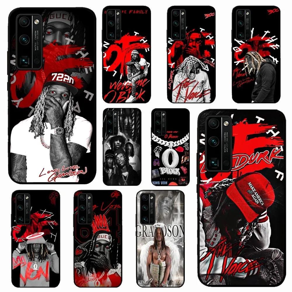 Rapper K-King V-Von Singer Phone Case For Huawei Honor 10 lite 9 20 7A 9X 30 50 60 70 pro plus Soft Silicone Cover