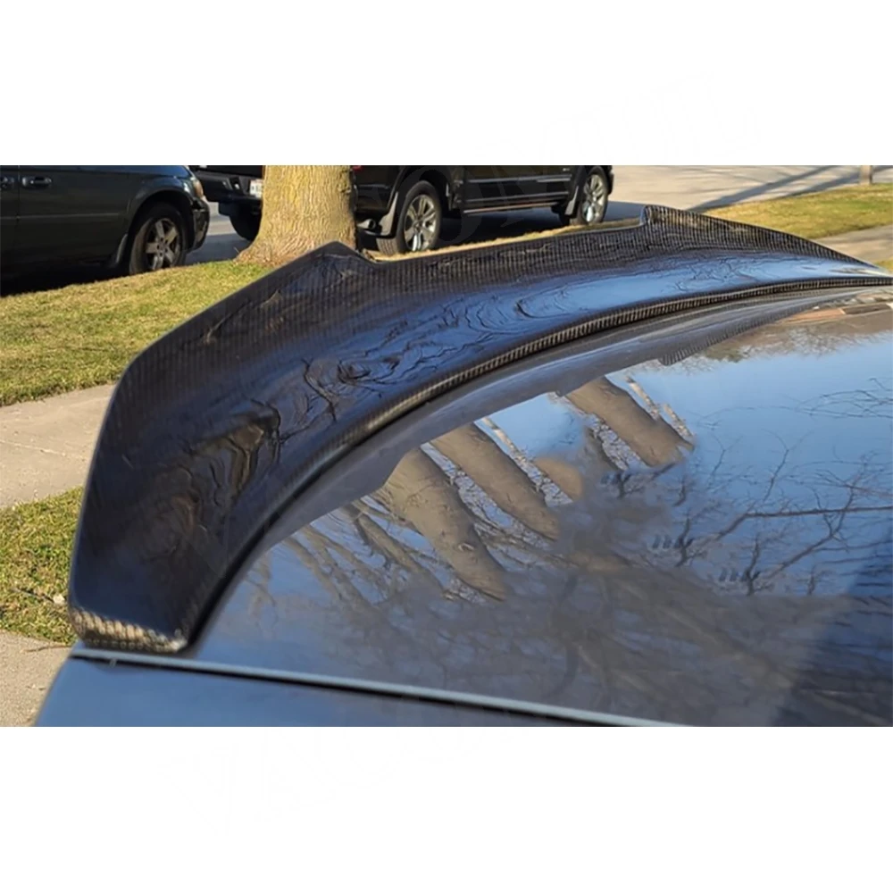 

VACOMYL Carbon Fiber Rear Spoiler for Audi A6 C7 S6 2012-2019 Rear Trunk Spoiler Wings Car Styling Body Kit Auto Parts Accessory