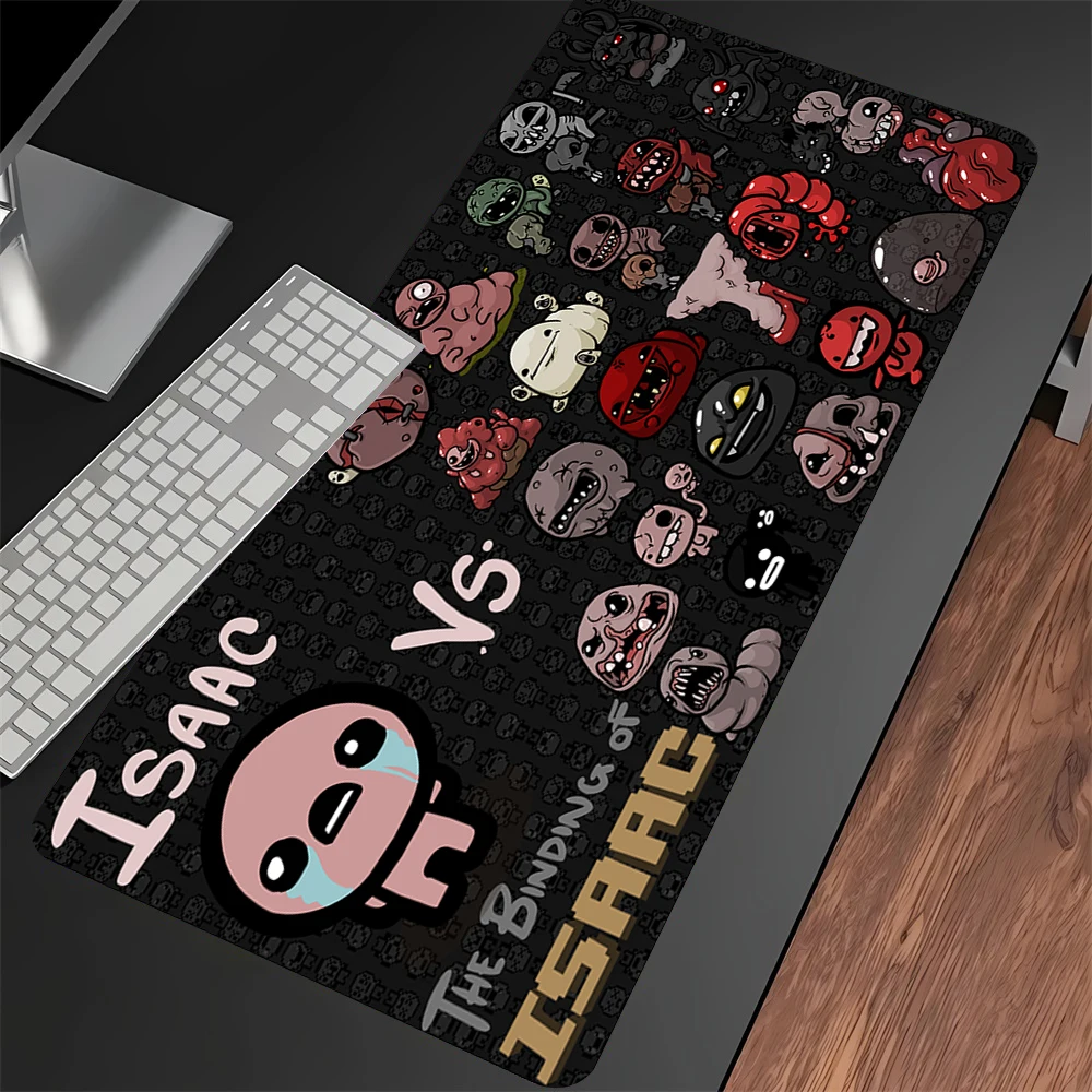 

Коврик для мыши в стиле аниме XXL The Binding of Isaac, игровой коврик, аксессуары для офиса, коврик для компьютерного стола, офисный коврик, удлиненные коврики-подкладки