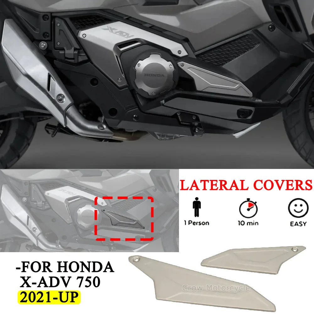 

Совершенно новые аксессуары для мотоциклов, комплект боковых чехлов, боковые панели, защита, нержавеющая сталь-подходит для Honda X-ADV 750 2021-UP