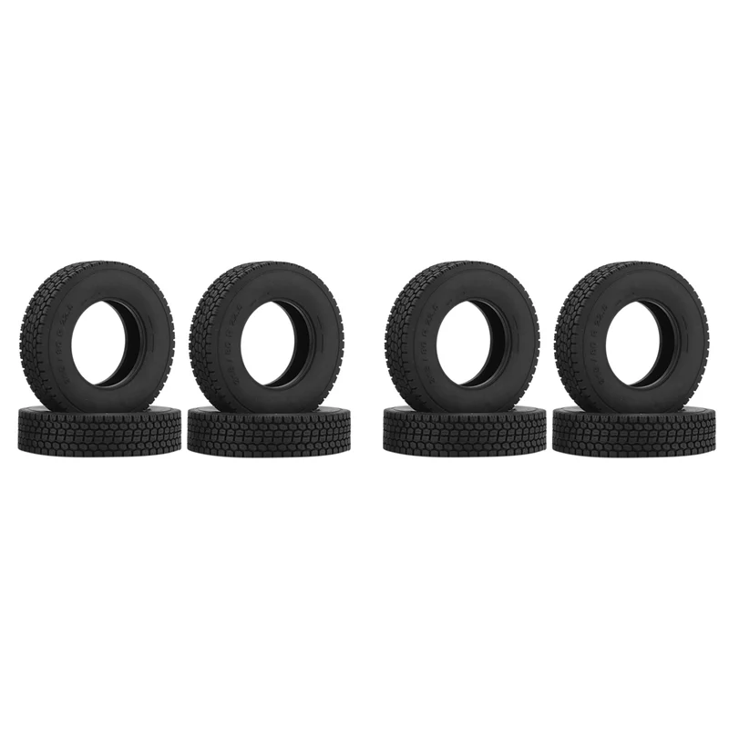 L81A 2025-8Pcs 20Mm Hartgummi Reifen Für 1/14 Tamiya RC Semi Traktor Lkw Kipper MAN König hauler ACTROS SCANIA Upgrades Teile