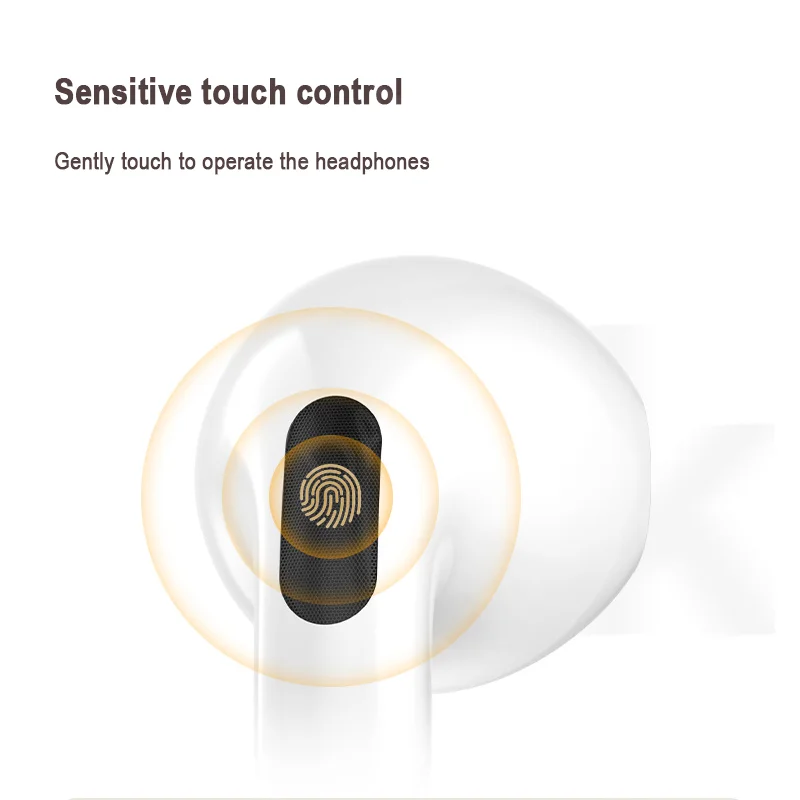 شحن 4S بلوتوث 5.0 سماعة سماعات لاسلكية رياضية مقاومة للماء سماعة TWS HD ميكروفون مع التحكم باللمس سماعات أذن للهواتف الذكية