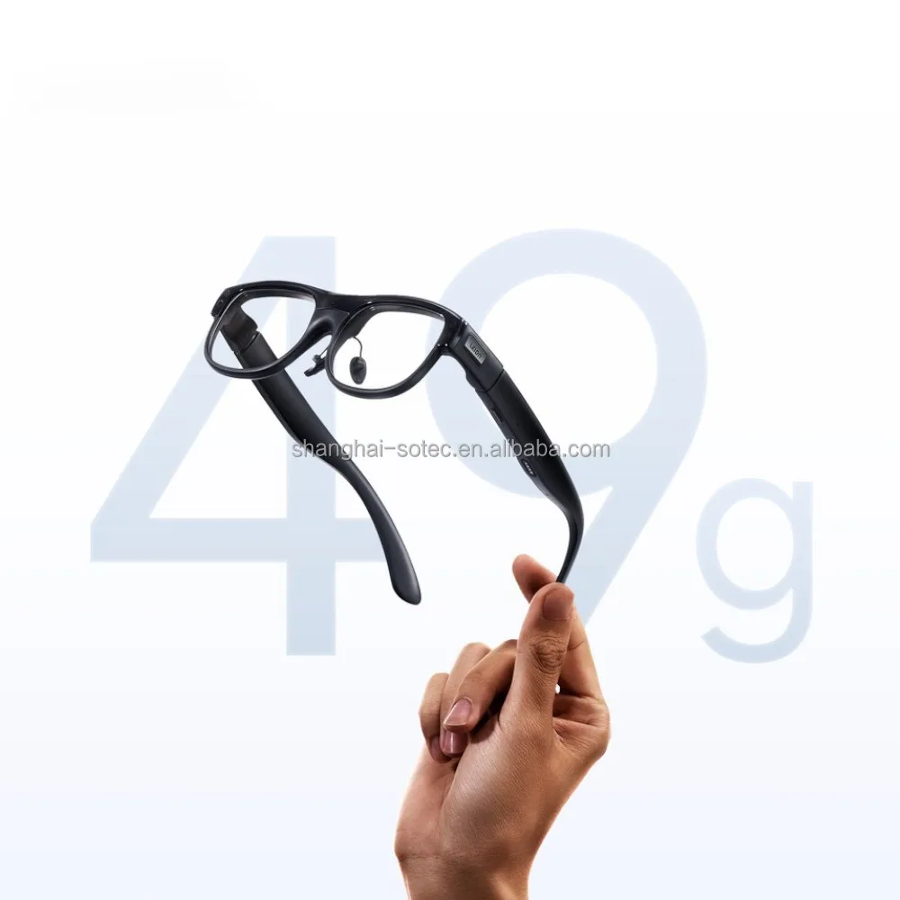 Hands-Free Waveguides Smart Glasses Micro-Led Navigation GPS 25 FOV Live Subtitles Real-Time Captions AI Speech-to-Text